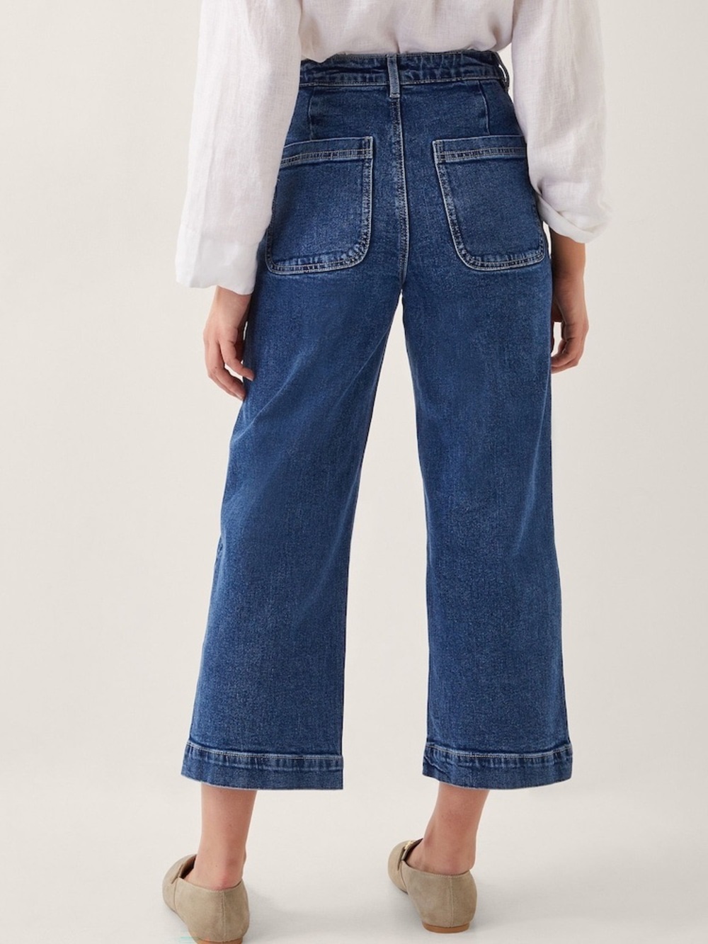 Monsoon Arlo Regular Cropped Jeans - Picture 2 of 11